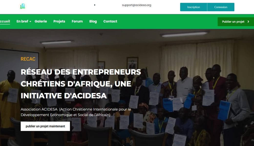 Site web Acidesa