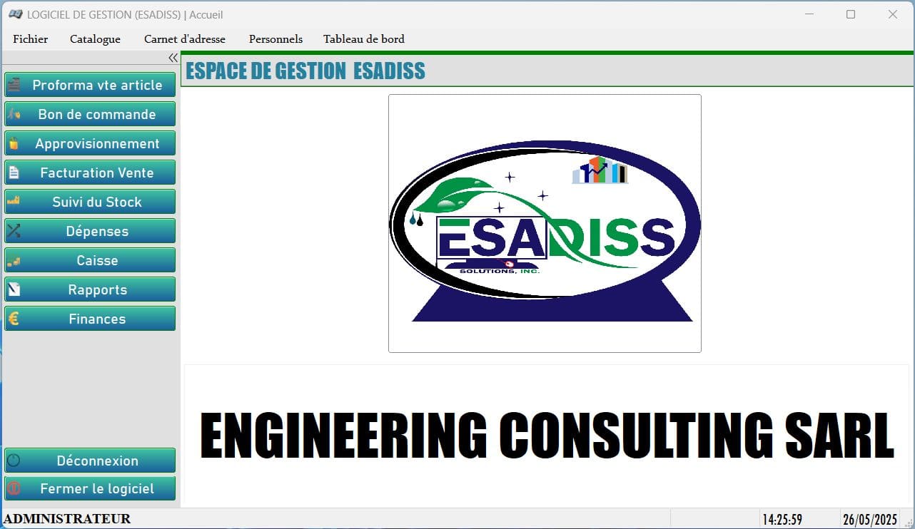 L Ges — Logiciel de gestion