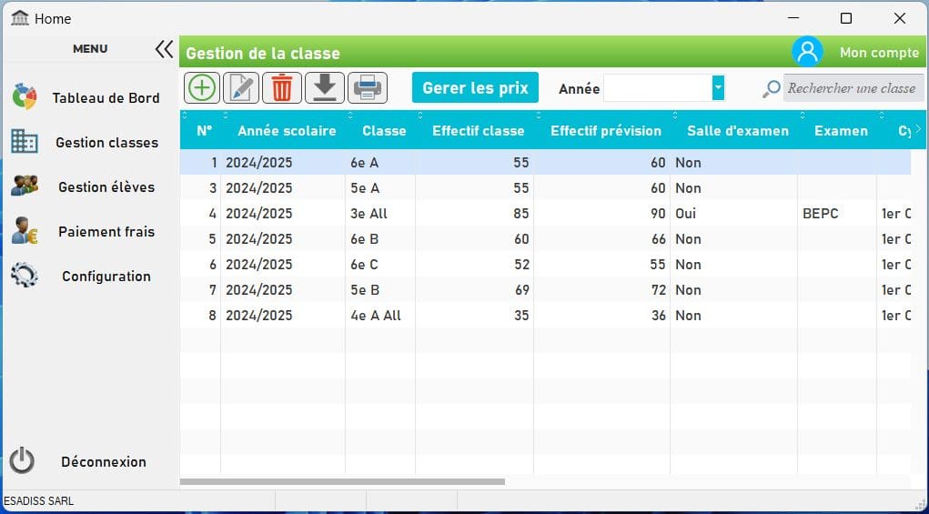 SchoolCash — Gestion scolaire